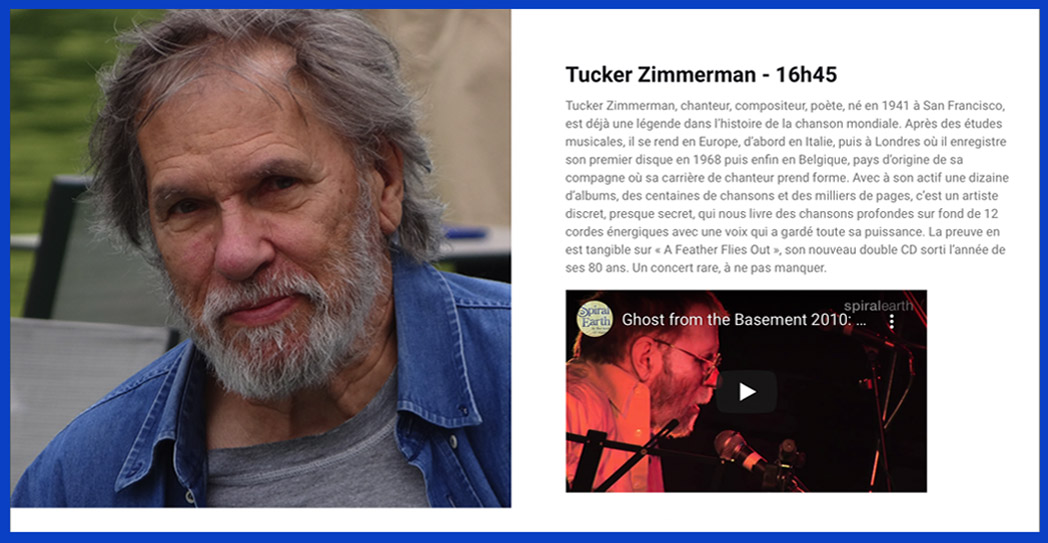 Tucker Zimmerman in concert